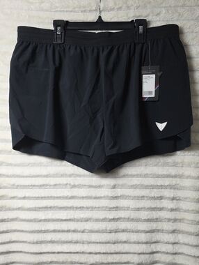 0486 Korsa Women's Athletic Shorts with Built In Underwear